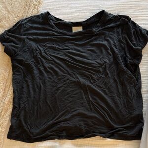 Varley Black Short Sleeve Tee